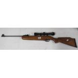 SMK 19 22 Air Rifle with WALTHER gun sight