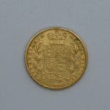 1861 Young head shield back full sovereign