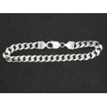 7" silver bracelet 25g