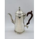 Silver coffee pot DJ Welby Ltd. London 560g