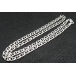 22" 28g silver necklace