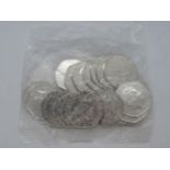 Sealed bag of 20x uncirculated Tailor of Gloucester 50p coins