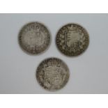 Silver Victorian coins