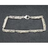 Charles Rennie style 8" bracelet 10.9g