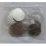 Sealed bag of 20x uncirculated Brexit 50p coins