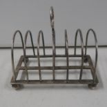 Fully HM silver toast rack 111g