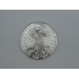 Restrike silver Therese coin