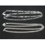 2x 20" silver HM chains 32g