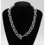 Silver trace link chain 18" 125g