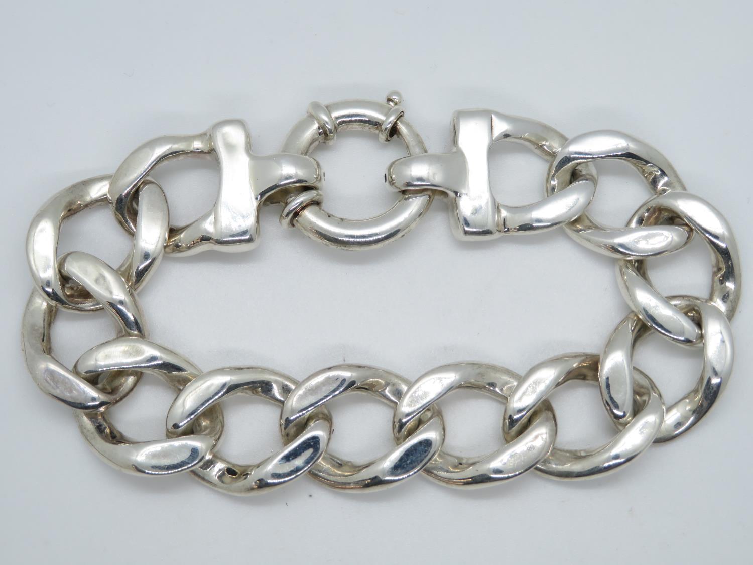 Curb link bracelet 8.5" 22g