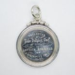 Scottish silver presentation medal from John Dudgeon of Spylaw to Arthur Birrell for a descriptive