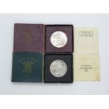 Mint Festival of Britain 1951 coin in box