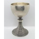 HM silver goblet 115g