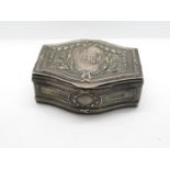 Old patch box HM silver