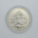 USA silver $1.00 coin for Human Spirit Paralympics