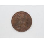 1841 Victorian penny in excellent condition