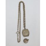 2x St. Christopher necklaces