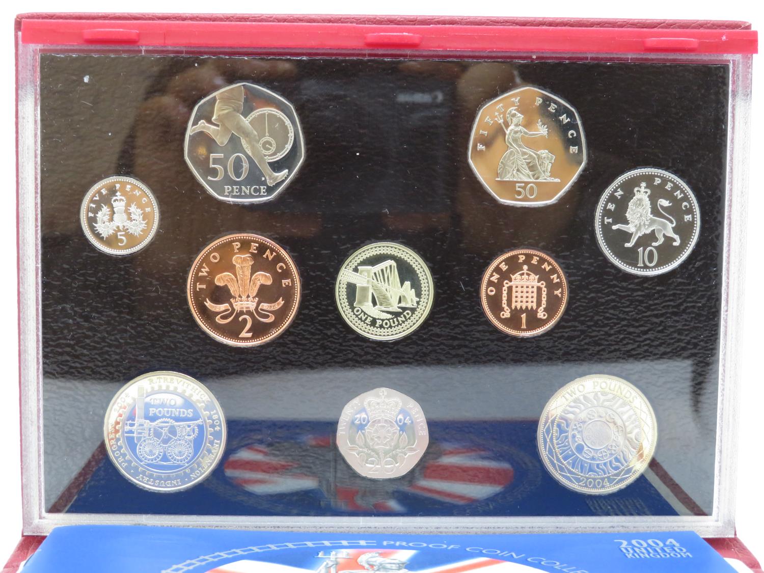 2004 UK Deluxe coin set