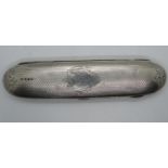 HM silver glasses case 63g