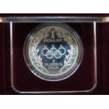 USA 1998 Olympic proof silver dollar