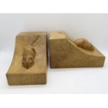 2x Mouseman bookends original