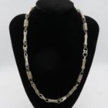 Silver necklace 68g