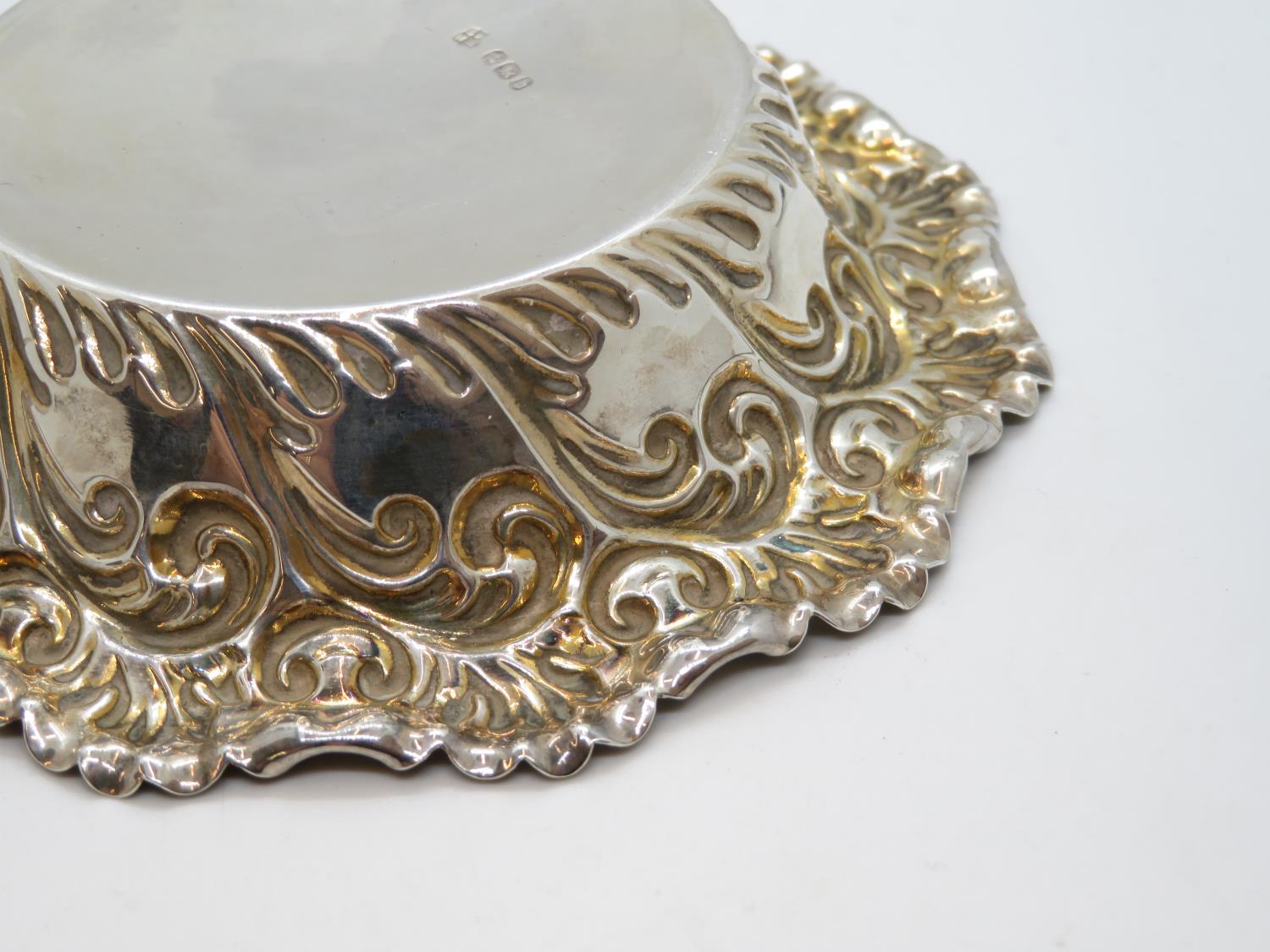 Fully HM English silver bon bon dish 52g - Image 4 of 4