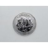 Canada Buffalo fine silver 1oz 9999 coin