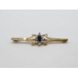 9ct gold brooch 2g