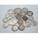 Bag of pre-1920 silver coins 82g