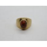 9ct man's ring 5.7g size R