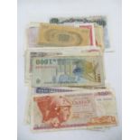 Bag of banknotes