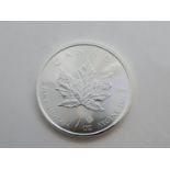 2017 Canada Maple Leaf fine silver 1oz coin