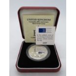 UK 40th Anniversary silver proof coin