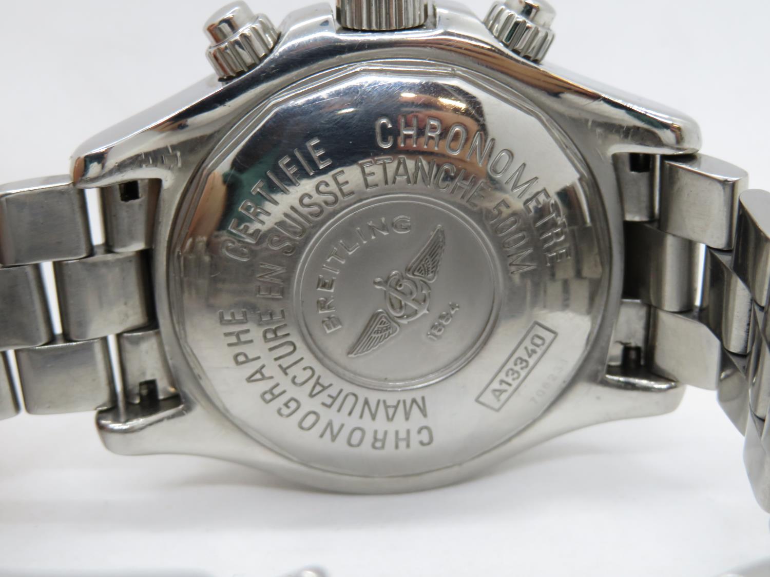 Breitling Super Ocean chronometer - fully working - Image 3 of 4