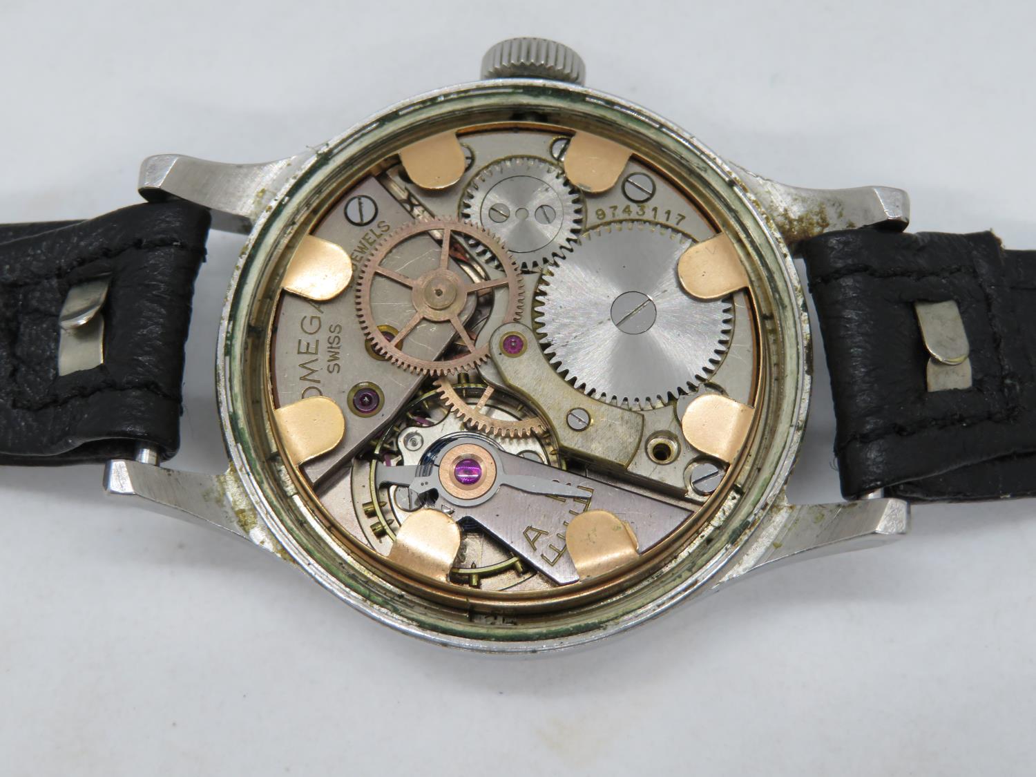 Omega Military Pilot's watch for the Air Ministry fully working - Image 5 of 5