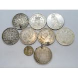 Silver coins 183g