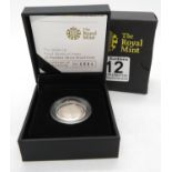 2008 Royal Shield of Arms £1.00 Piedfort silver proof coin