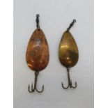 Pair of marked original early Hardy's spoons