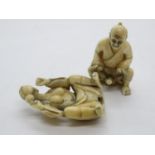 Ivory Japanese articulated erotica