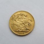 Good condition 1918 full sovereign