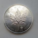 2017 Canada Maple Leaf 999 fine silver 1oz coin