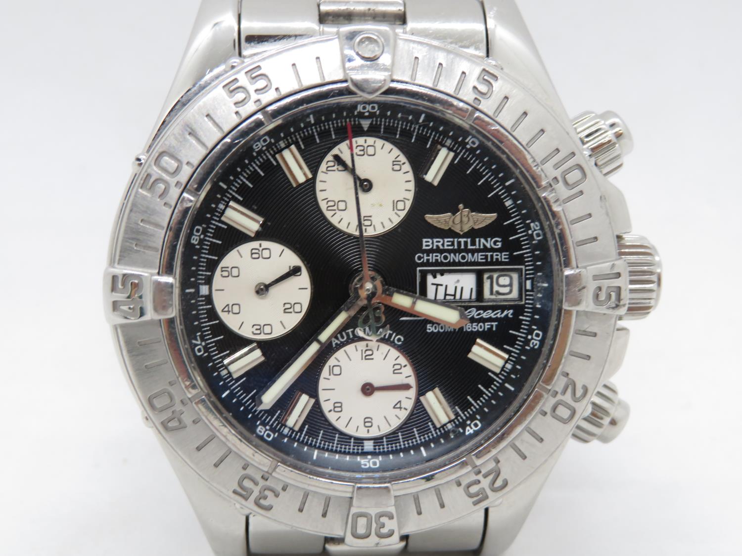 Breitling Super Ocean chronometer - fully working - Image 2 of 4