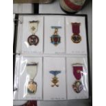 Large file of Masonic and other medals