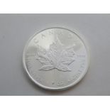 2017 Canada Maple Leaf fine silver 1oz coin