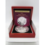 2010 Battle of Britain £10.00 silver coin 5oz boxed