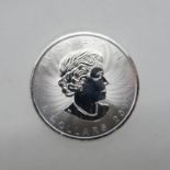 Canada 9999 fine silver 1oz $5.00 2017