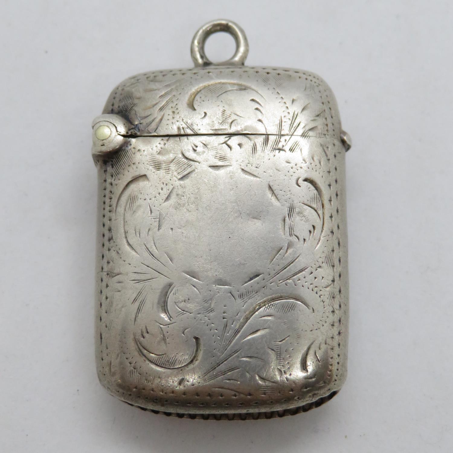 Miniature vesta fully HM silver