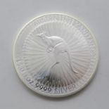 Australian Kangaroo 1oz 999 2020 silver coin