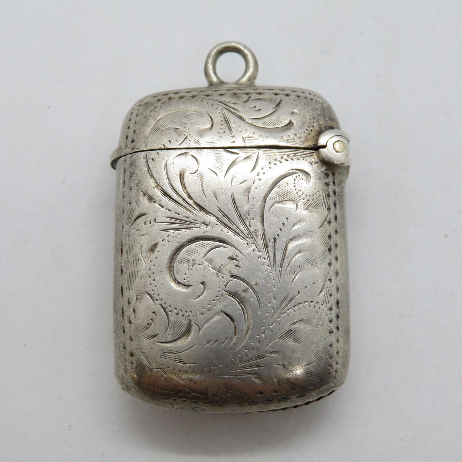 Miniature vesta fully HM silver - Image 2 of 3